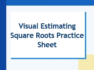 Mastering Square Roots with Perfect Squares Practice